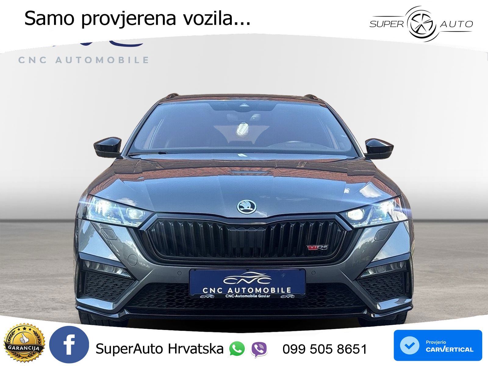 Škoda Octavia Combi RS 2.0 TSI (245 KS) DSG LED+GR SJED+ACC