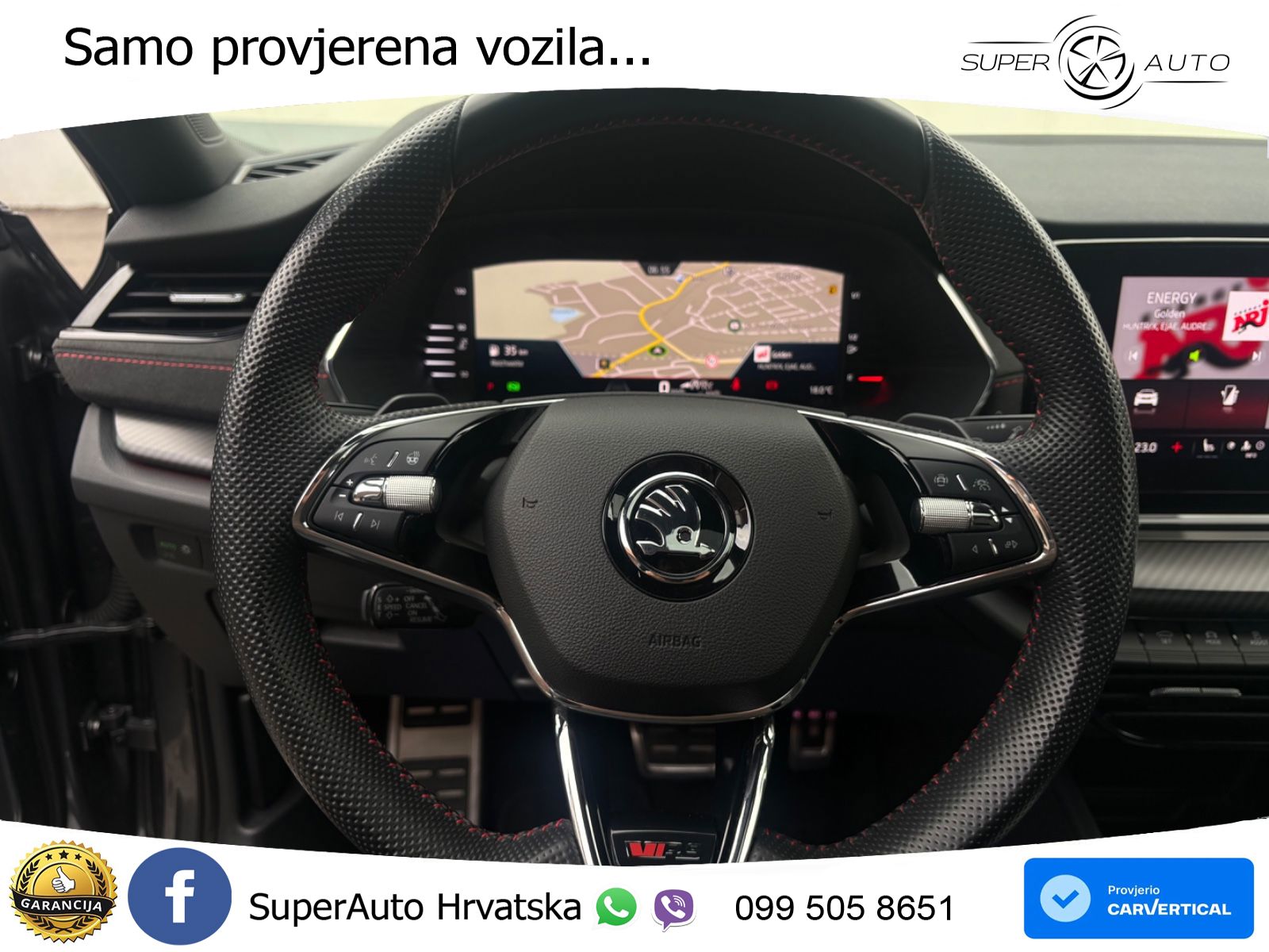 Škoda Octavia Combi RS 2.0 TSI (245 KS) DSG LED+GR SJED+ACC