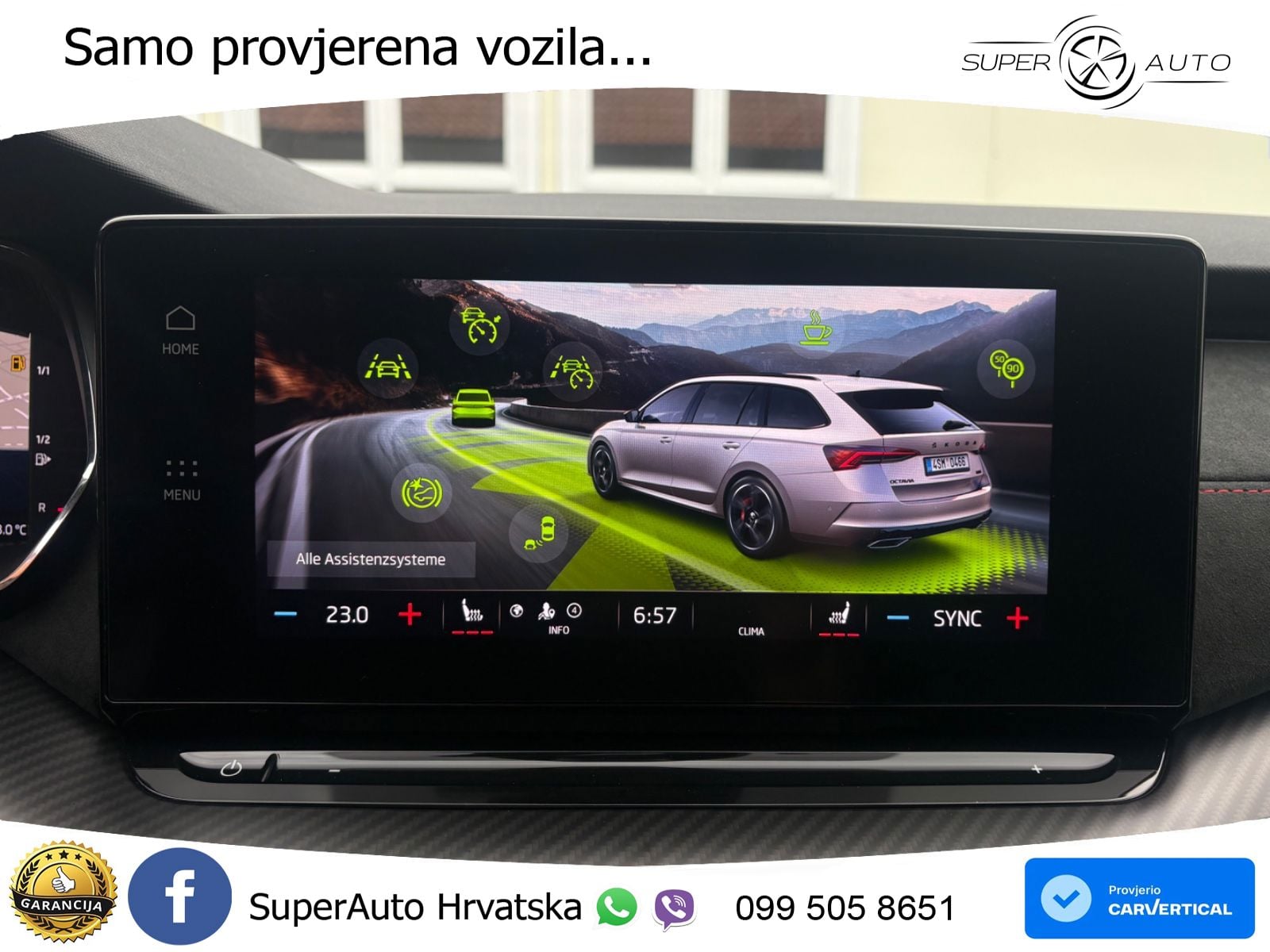 Škoda Octavia Combi RS 2.0 TSI (245 KS) DSG LED+GR SJED+ACC