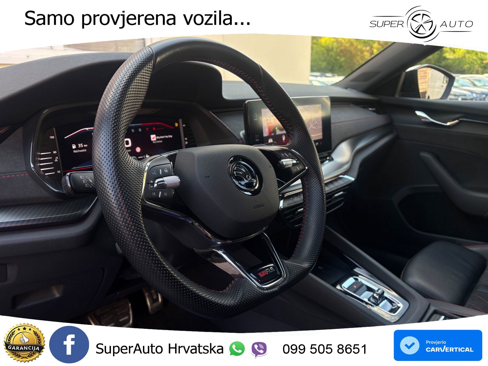 Škoda Octavia Combi RS 2.0 TSI (245 KS) DSG LED+GR SJED+ACC