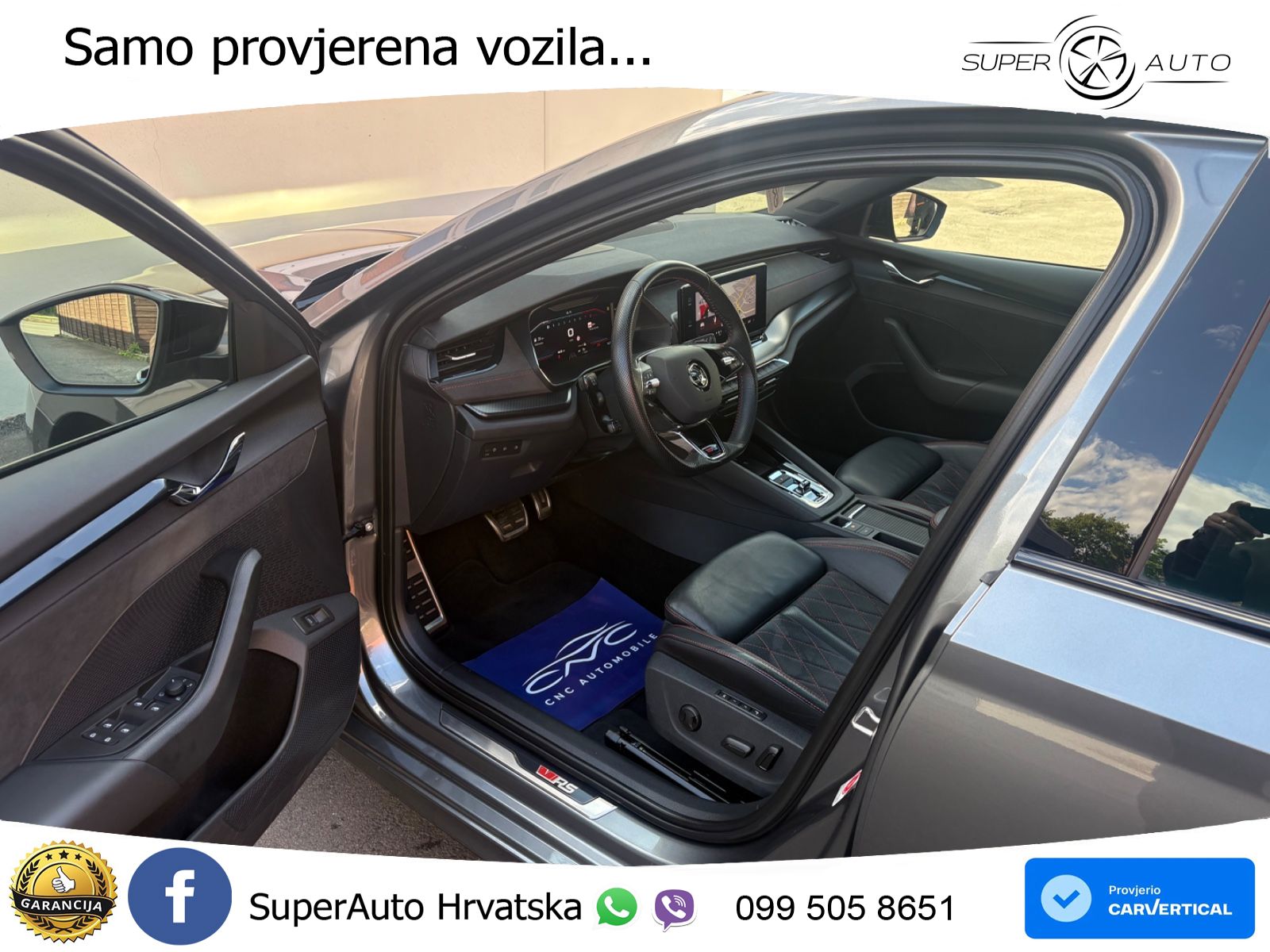 Škoda Octavia Combi RS 2.0 TSI (245 KS) DSG LED+GR SJED+ACC