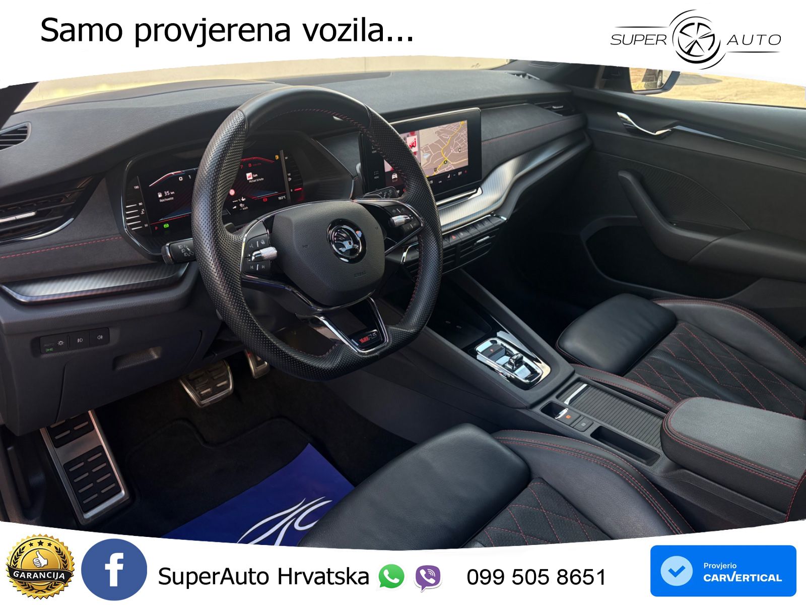 Škoda Octavia Combi RS 2.0 TSI (245 KS) DSG LED+GR SJED+ACC