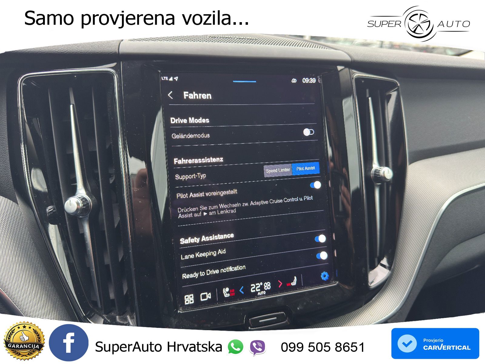 Volvo XC60 B4 Diesel FWD Geartronic LED+GR SJED+ACC