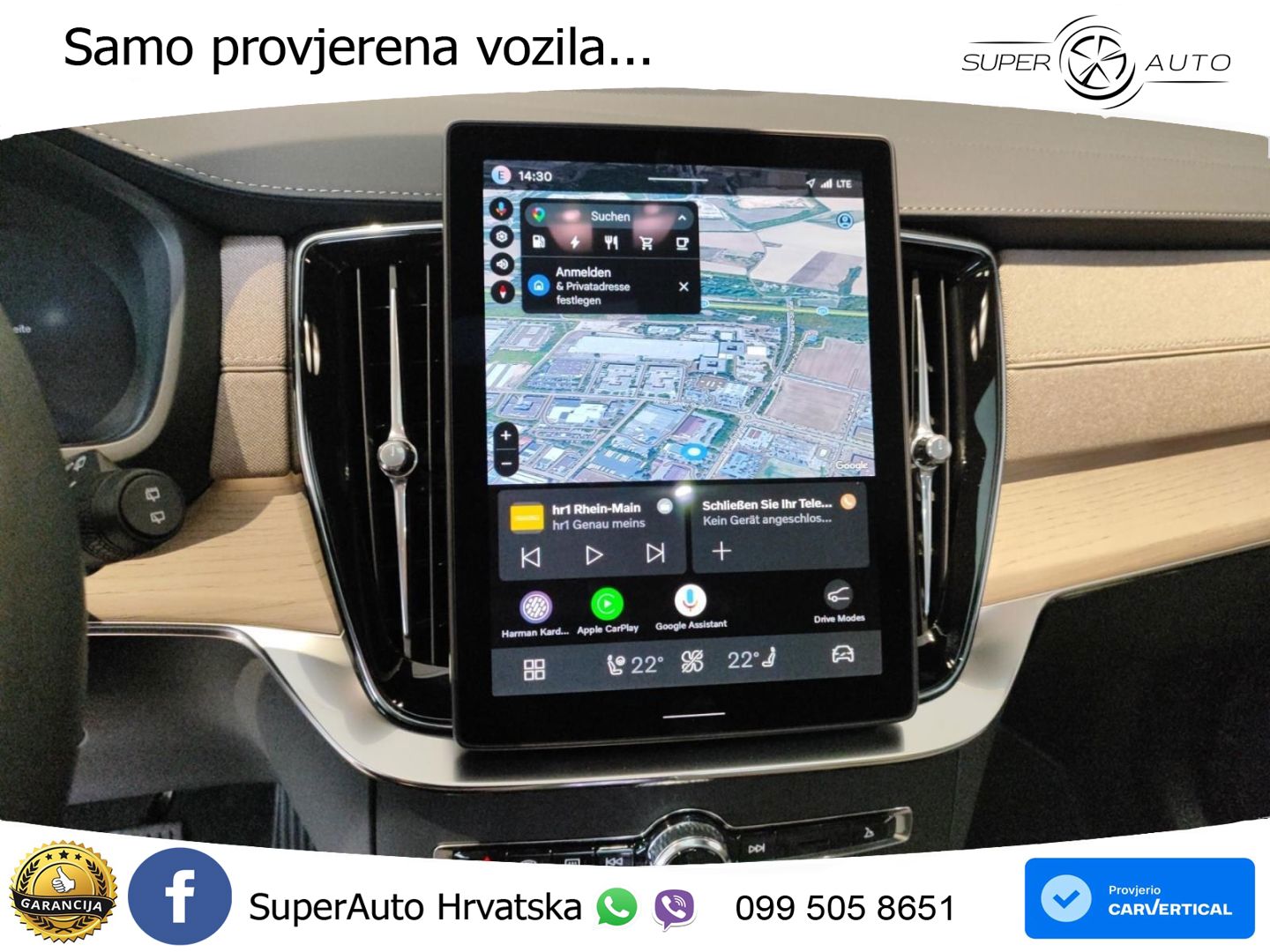 Volvo XC90 2.0 T8 AWD Automatic MATRIX+GR SJED+KAM