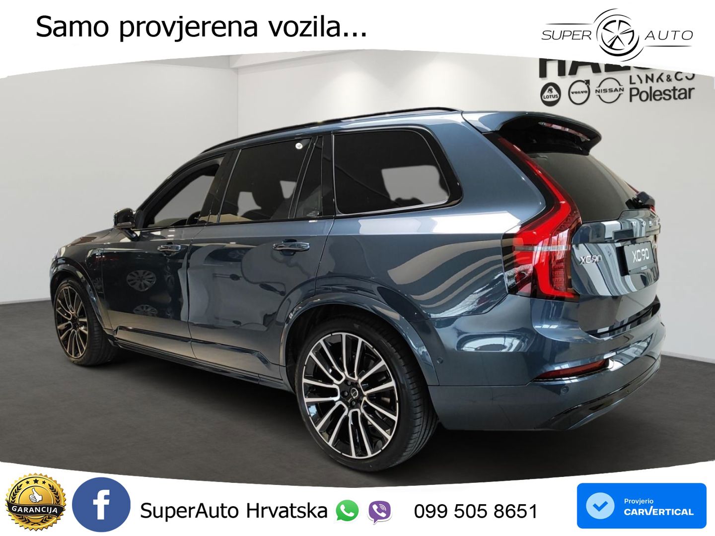 Volvo XC90 2.0 T8 AWD Automatic MATRIX+GR SJED+KAM