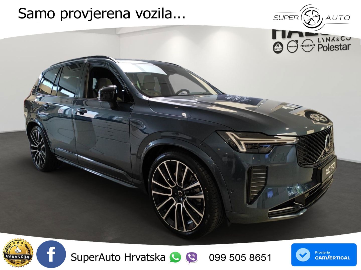 Volvo XC90 2.0 T8 AWD Automatic MATRIX+GR SJED+KAM