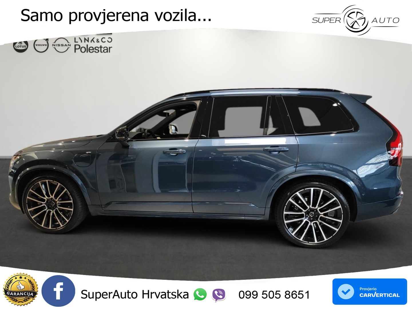 Volvo XC90 2.0 T8 AWD Automatic MATRIX+GR SJED+KAM