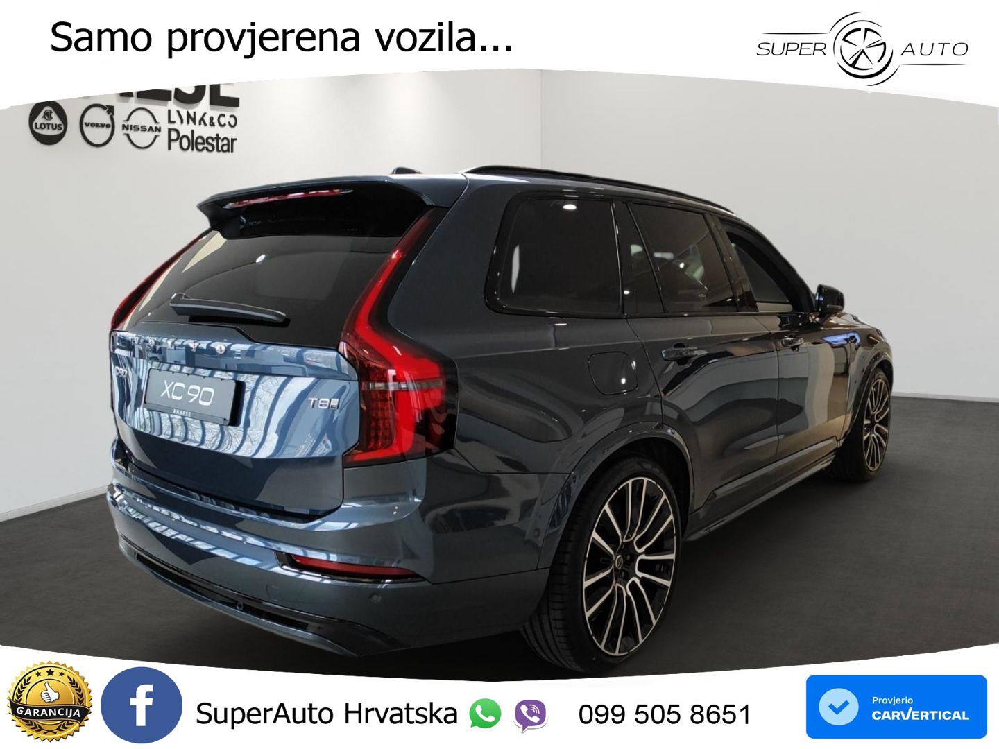 Volvo XC90 2.0 T8 AWD Automatic MATRIX+GR SJED+KAM