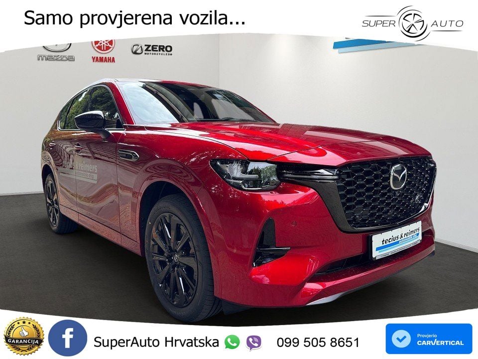 Mazda CX-60 3.3 e-Skyactiv D (254 KS) AWD Automatic MATRIX+GR SJED+KAM