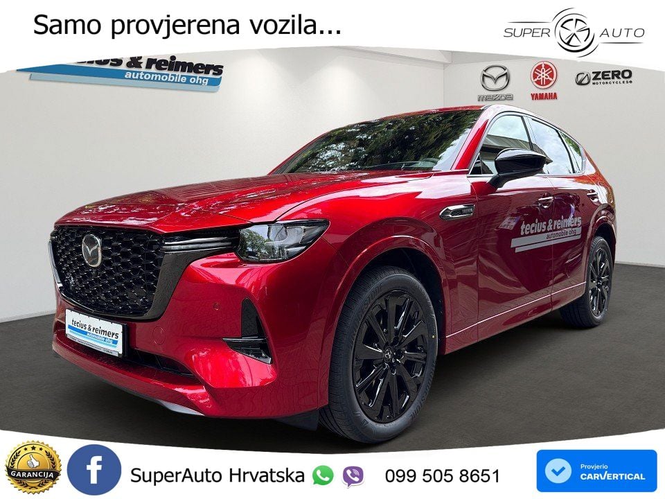 Mazda CX-60 3.3 e-Skyactiv D (254 KS) AWD Automatic MATRIX+GR SJED+KAM