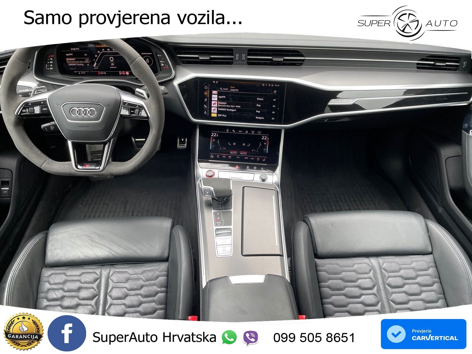 Audi RS7 4.0 TFSI V8 (600 KS) quattro tiptronic LED+GR SJED+ACC