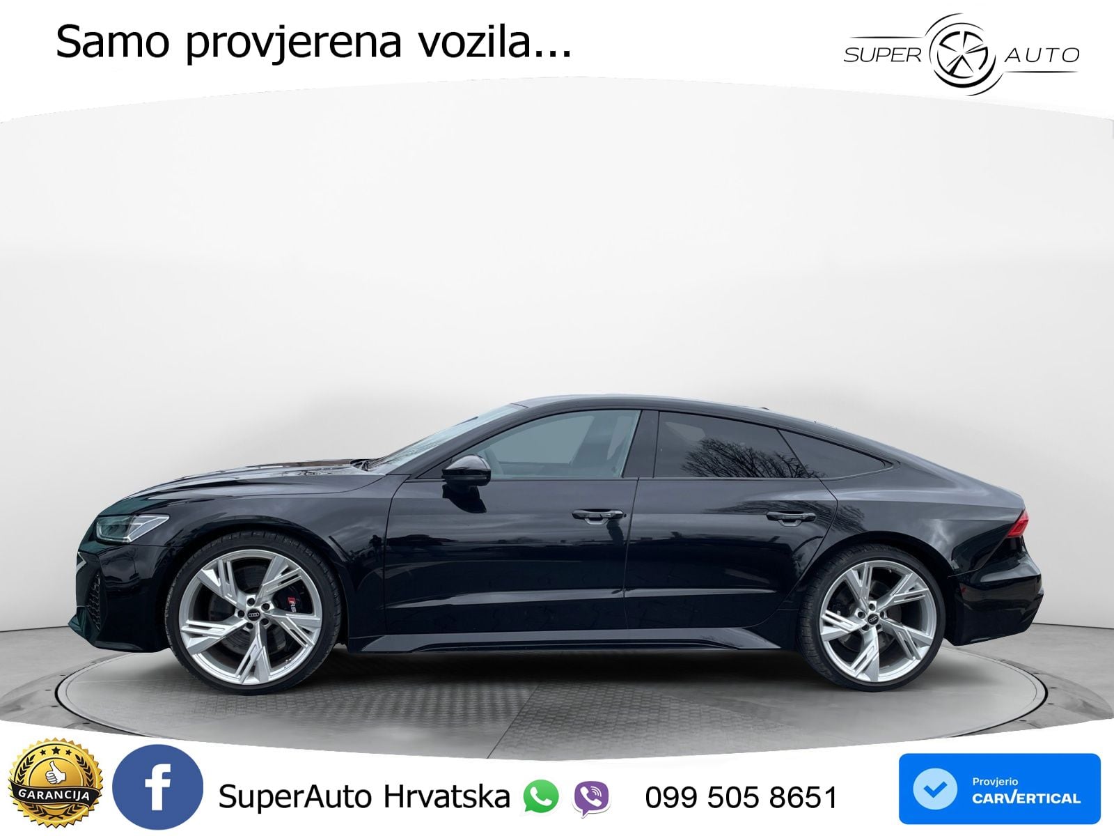 Audi RS7 4.0 TFSI V8 (600 KS) quattro tiptronic LED+GR SJED+ACC