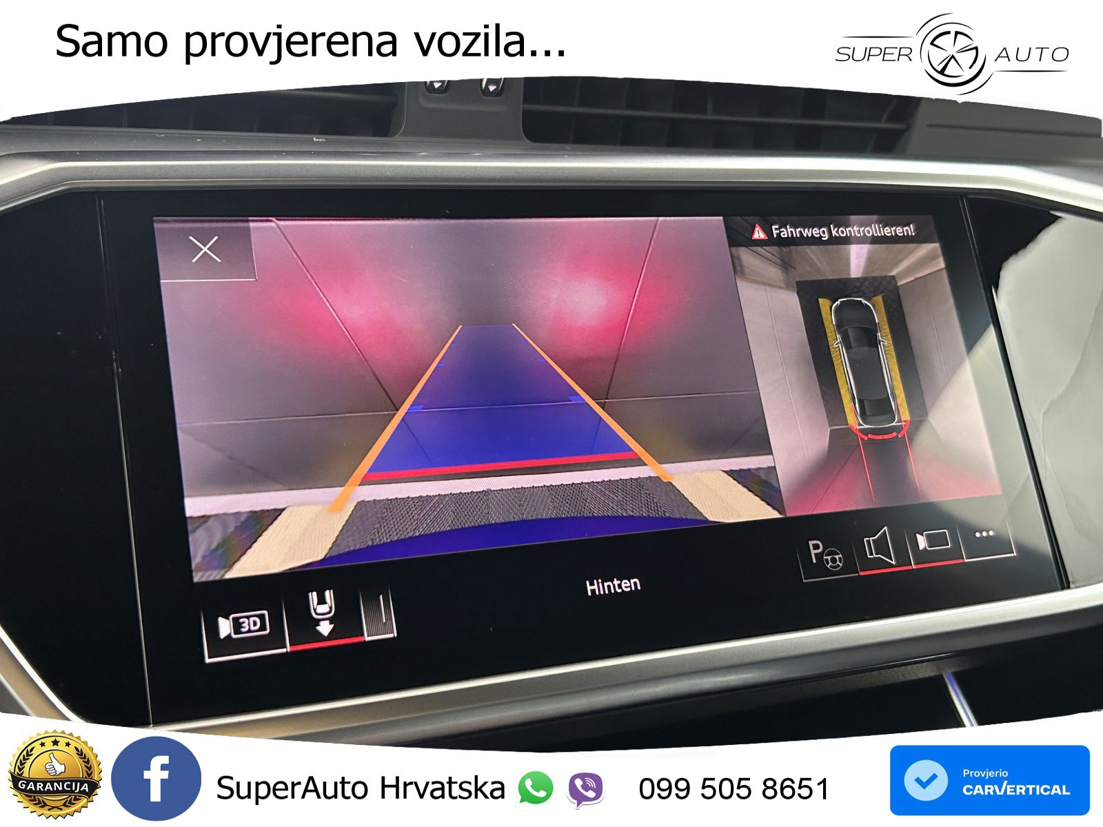 Audi A6 55 TFSI V6 (340 KS) quattro S tronic 3x S line ZRAČNI+ACC+GR SJED+KAM