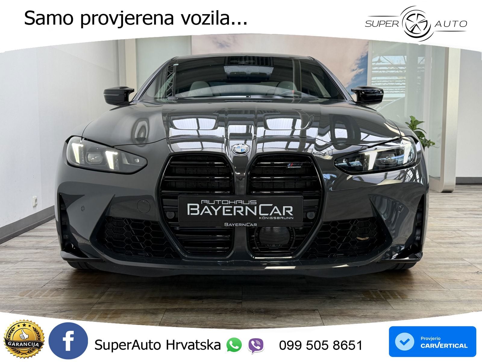 BMW M4 Competition 3.0 (530 KS) xDrive Steptronic LED+GR SJED+ACC