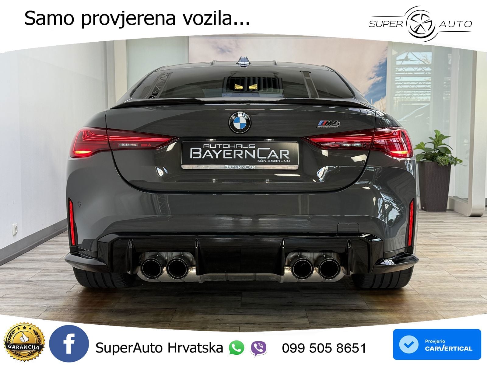 BMW M4 Competition 3.0 (530 KS) xDrive Steptronic LED+GR SJED+ACC
