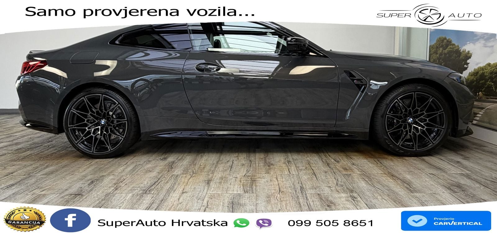 BMW M4 Competition 3.0 (530 KS) xDrive Steptronic LED+GR SJED+ACC