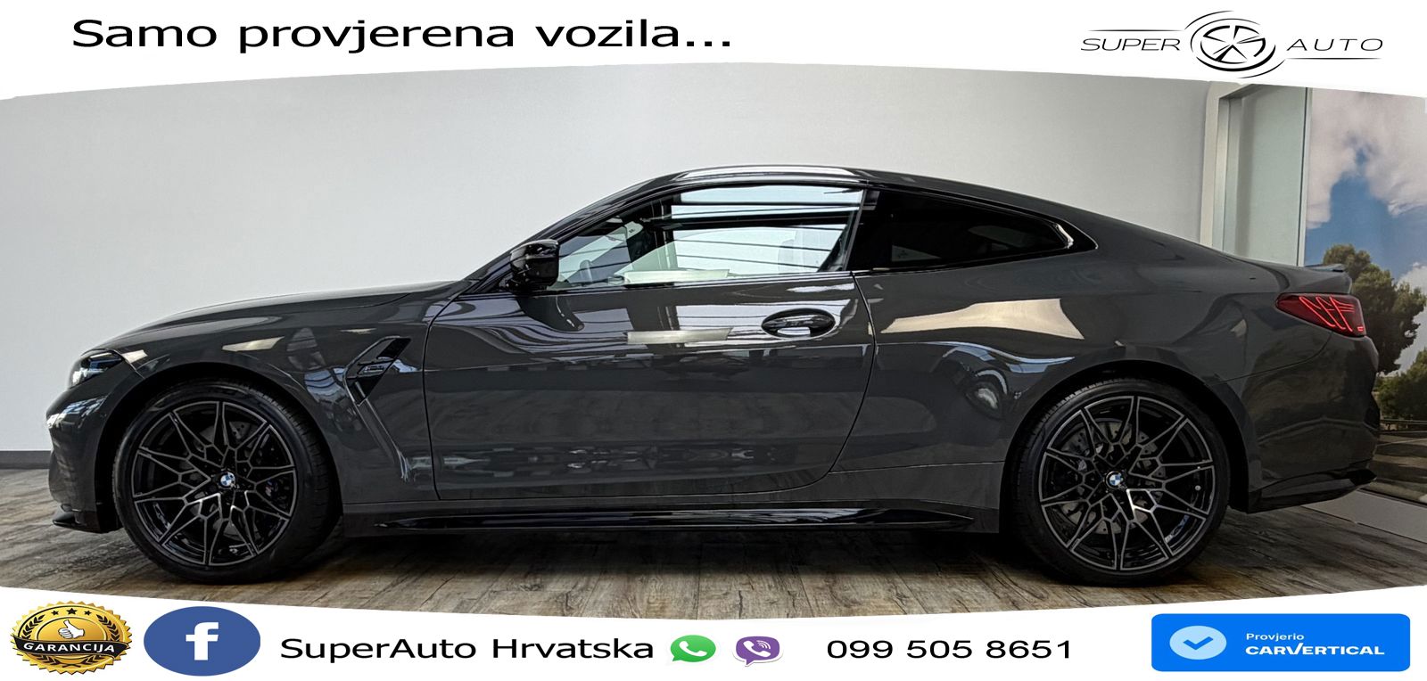 BMW M4 Competition 3.0 (530 KS) xDrive Steptronic LED+GR SJED+ACC