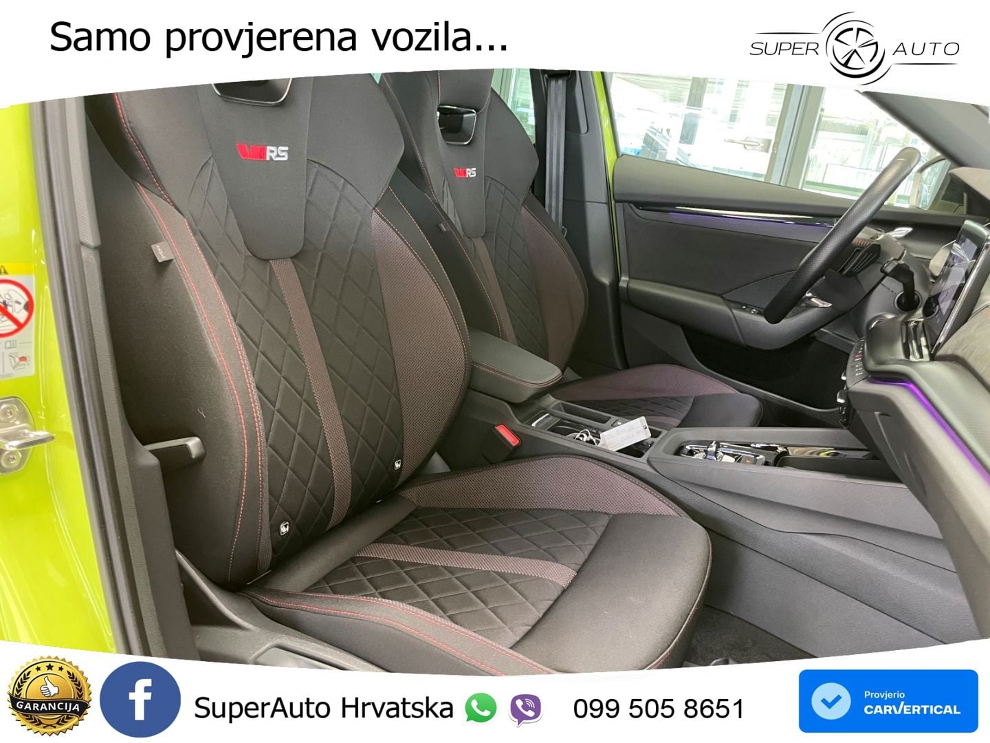 Škoda Octavia Combi RS 2.0 TDI (200 KS) DSG LED+GR SJED+ACC