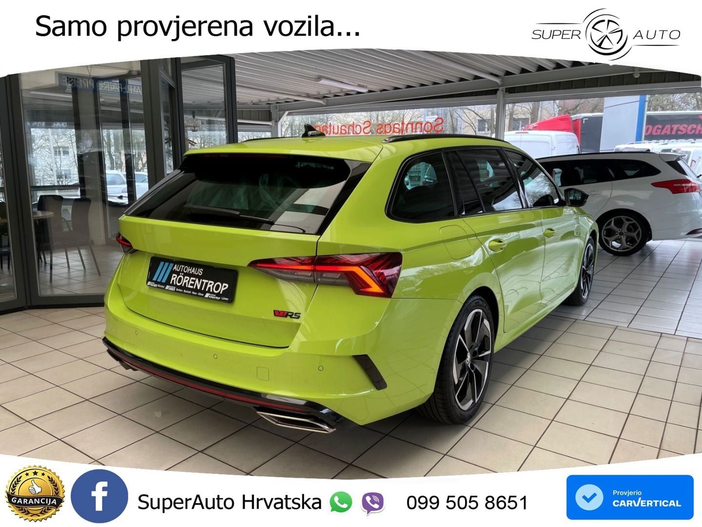 Škoda Octavia Combi RS 2.0 TDI (200 KS) DSG LED+GR SJED+ACC