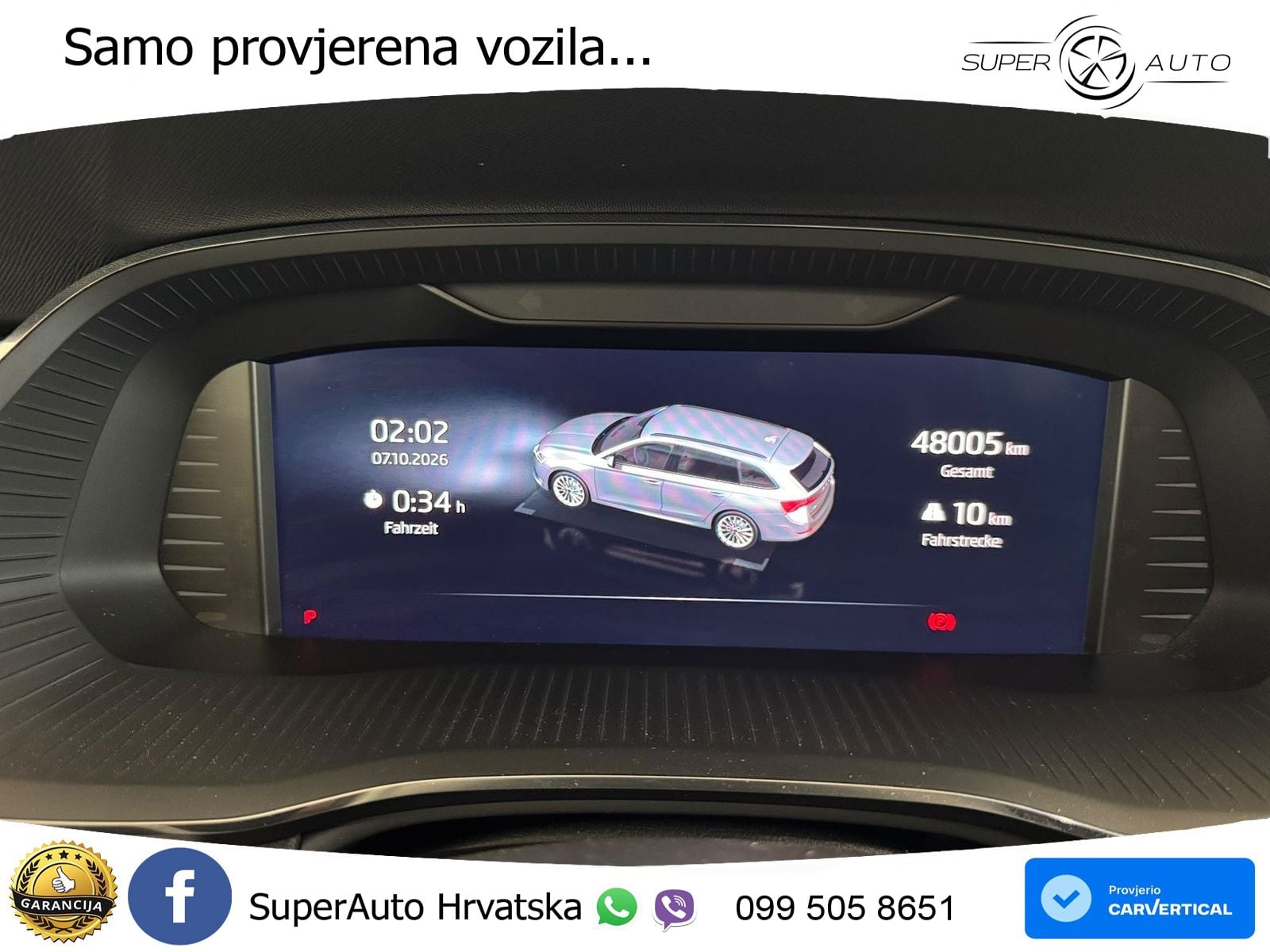 Škoda Octavia Combi 2.0 TDI (150 KS) DSG