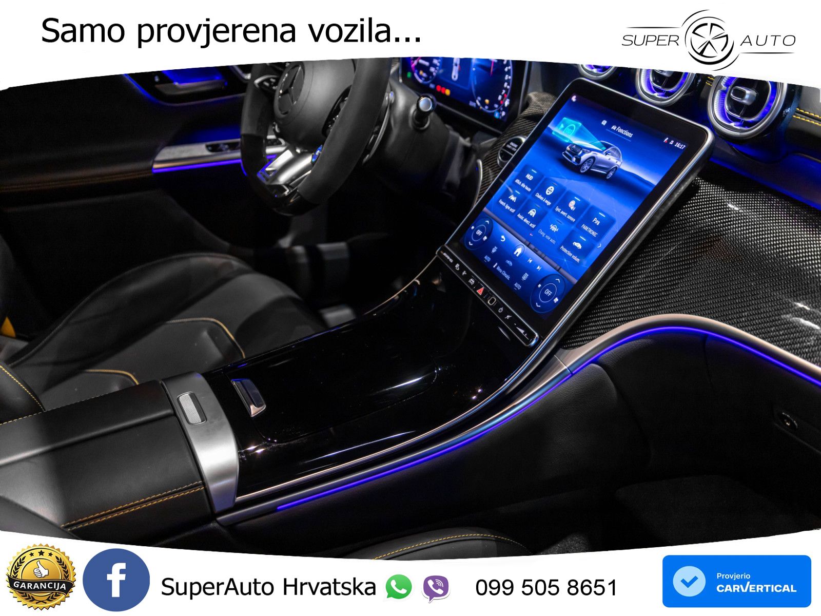 Mercedes AMG GLC 63 S E PERFORMANCE (680 KS) 4MATIC+ AMG SPEEDSHIFT MCT 9G Edition One ACC+HEAD+GR SJED+360+PANO