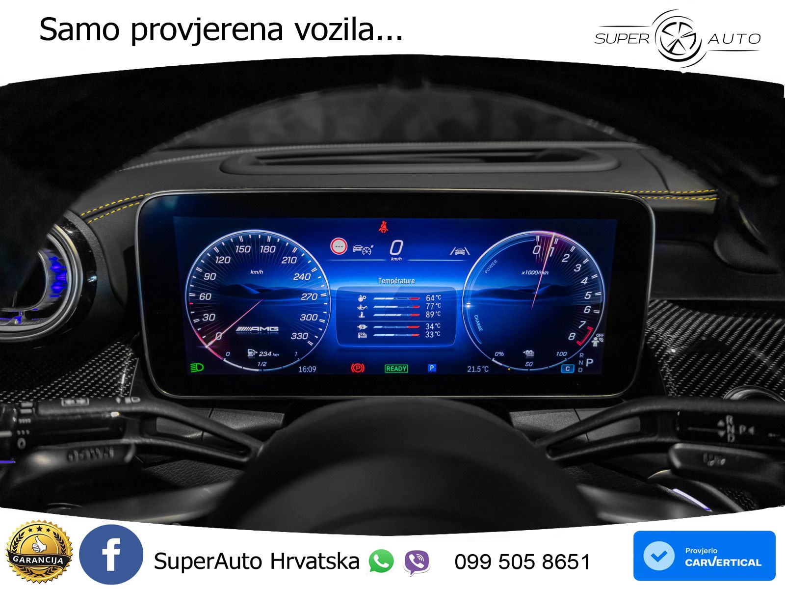 Mercedes AMG GLC 63 S E PERFORMANCE (680 KS) 4MATIC+ AMG SPEEDSHIFT MCT 9G Edition One ACC+HEAD+GR SJED+360+PANO