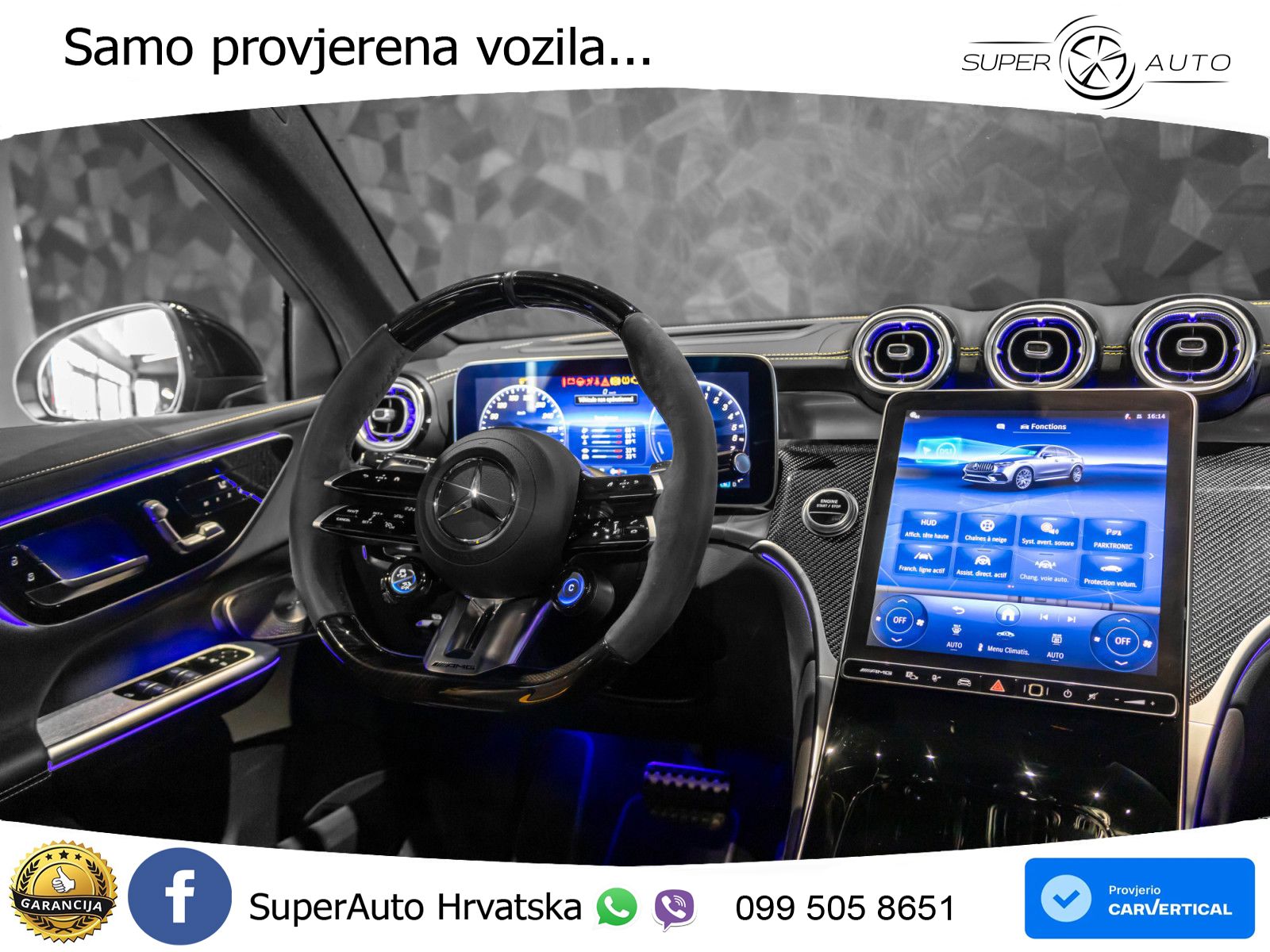 Mercedes AMG GLC 63 S E PERFORMANCE (680 KS) 4MATIC+ AMG SPEEDSHIFT MCT 9G Edition One ACC+HEAD+GR SJED+360+PANO