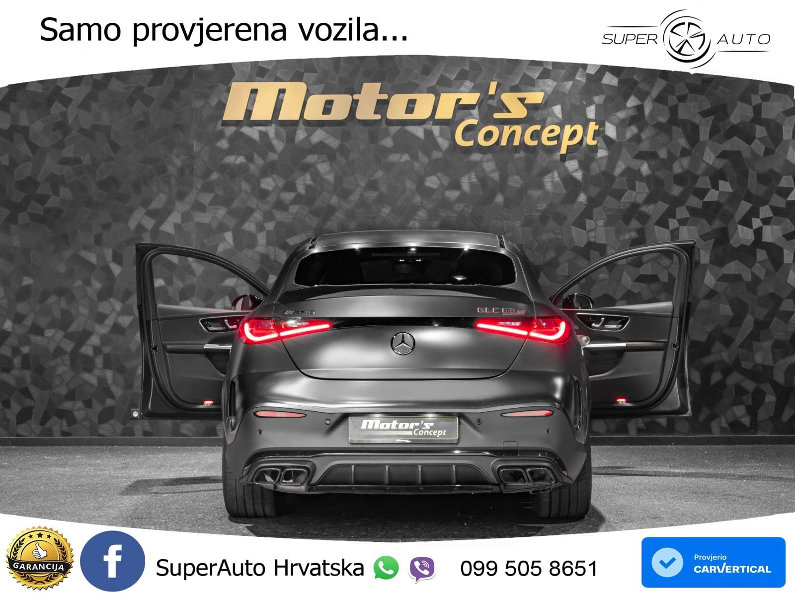 Mercedes AMG GLC 63 S E PERFORMANCE (680 KS) 4MATIC+ AMG SPEEDSHIFT MCT 9G Edition One ACC+HEAD+GR SJED+360+PANO