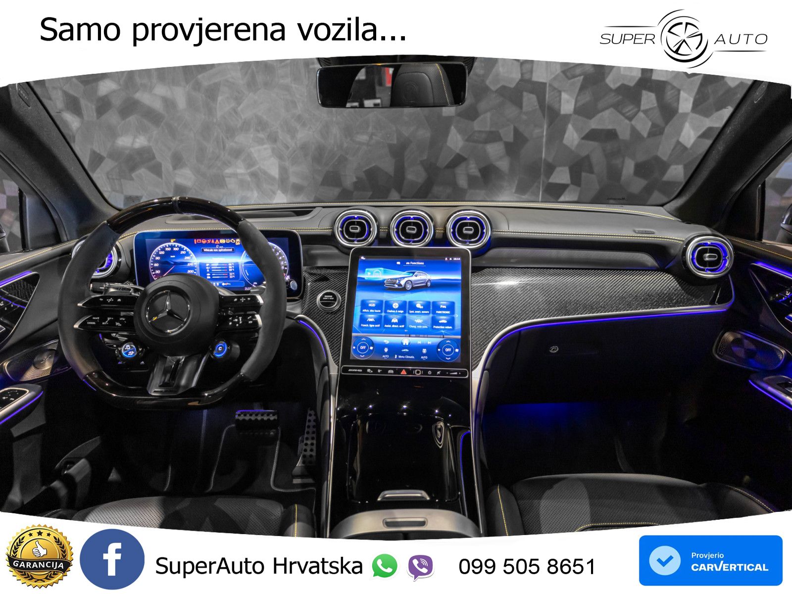 Mercedes AMG GLC 63 S E PERFORMANCE (680 KS) 4MATIC+ AMG SPEEDSHIFT MCT 9G Edition One ACC+HEAD+GR SJED+360+PANO