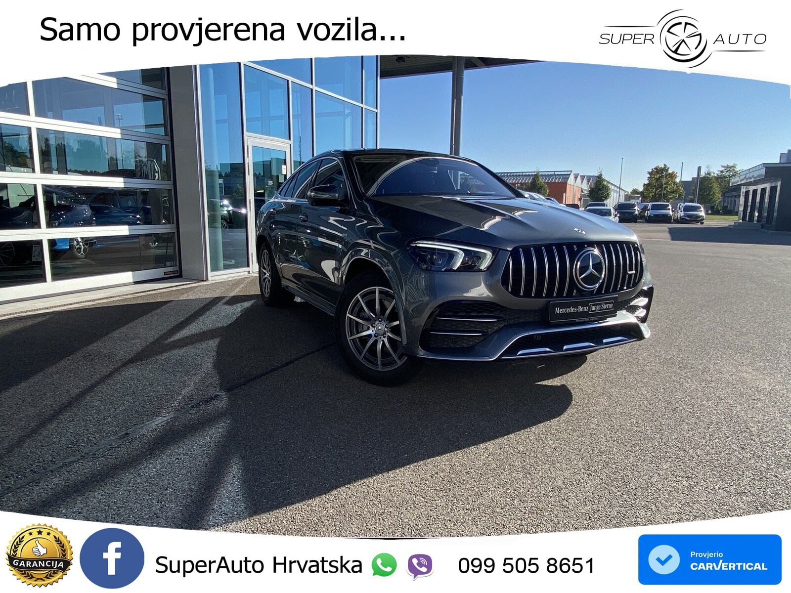 Mercedes AMG GLE Coupe 53 (435 KS) EQ Boost 4MATIC+ AMG SPEEDSHIFT TCT 9G ZRAČNI+ACC+GR SJED+KAM
