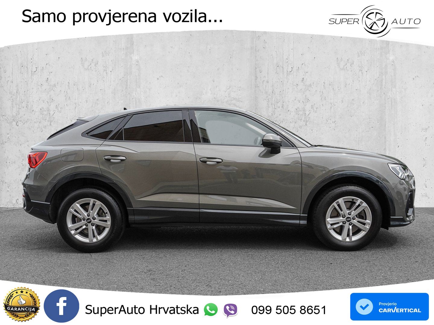 Audi Q3 Sportback 45 TFSIe (245 KS) S tronic LED+GR SJED+ACC