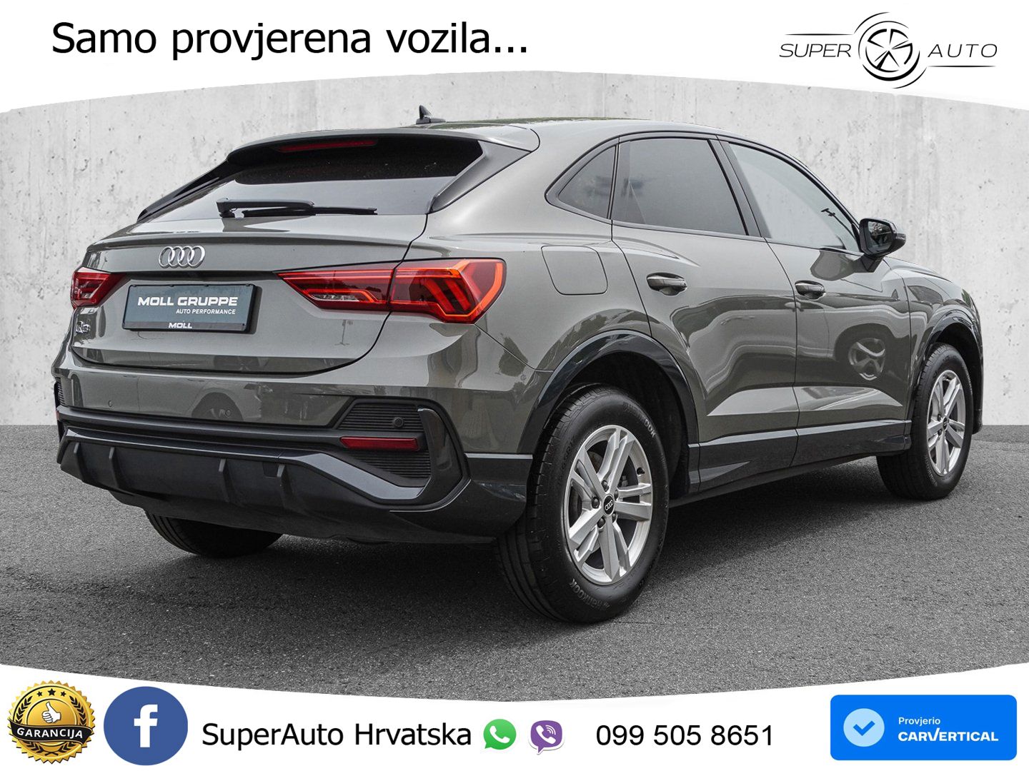 Audi Q3 Sportback 45 TFSIe (245 KS) S tronic LED+GR SJED+ACC