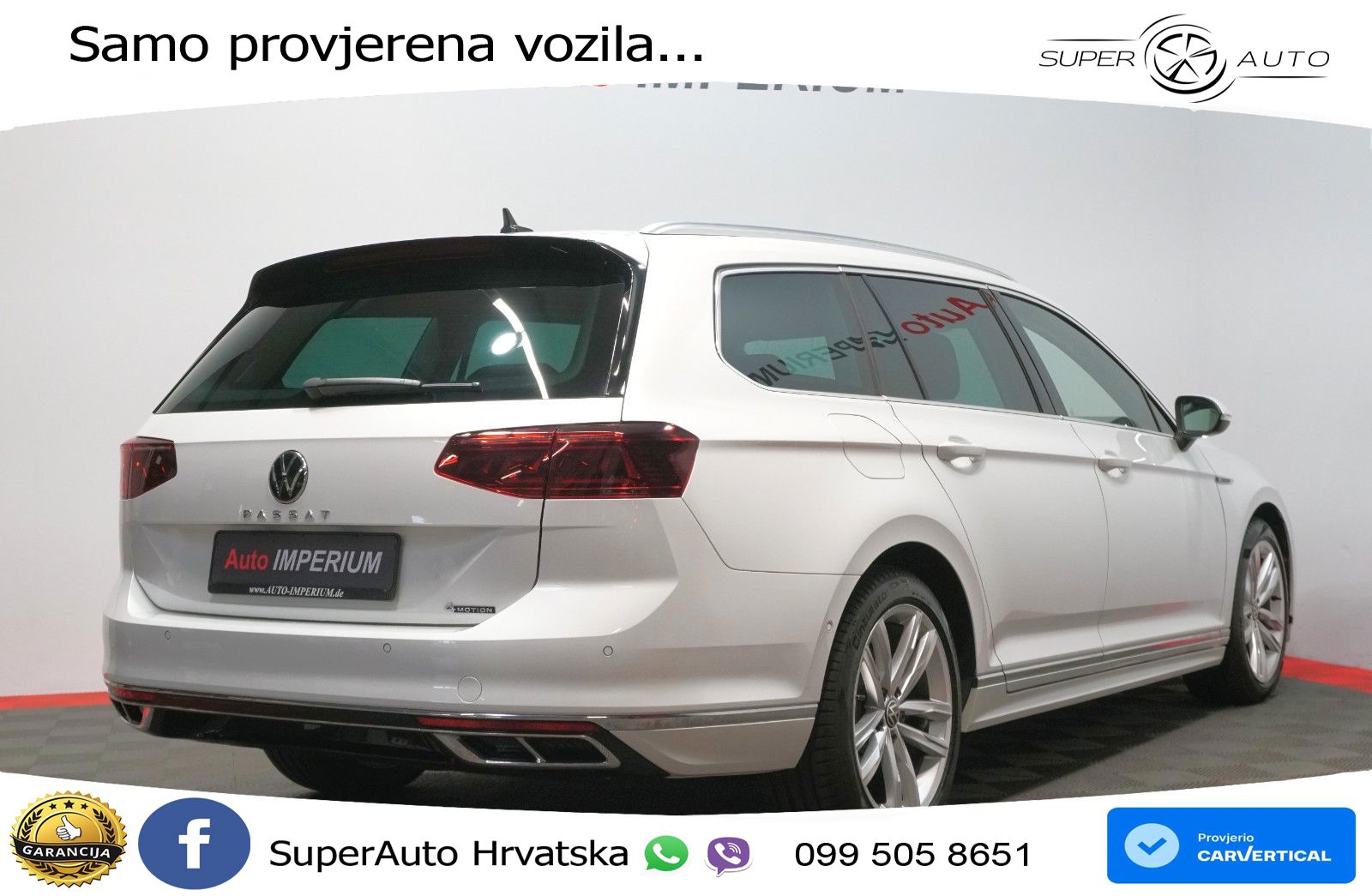 Volkswagen Passat Variant 2.0 TDI (200 KS) 4MOTION DSG R-Line LED+GR SJED+ACC