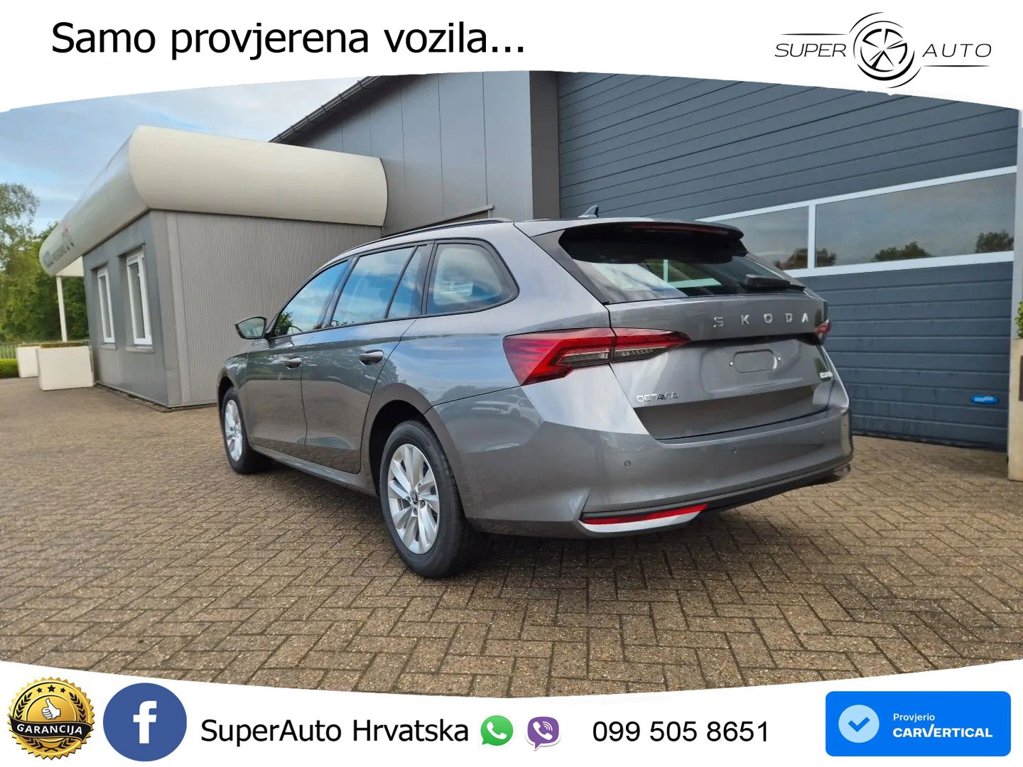 Škoda Octavia Combi 1.5 TSI (150 KS) DSG LED+GR SJED+ACC