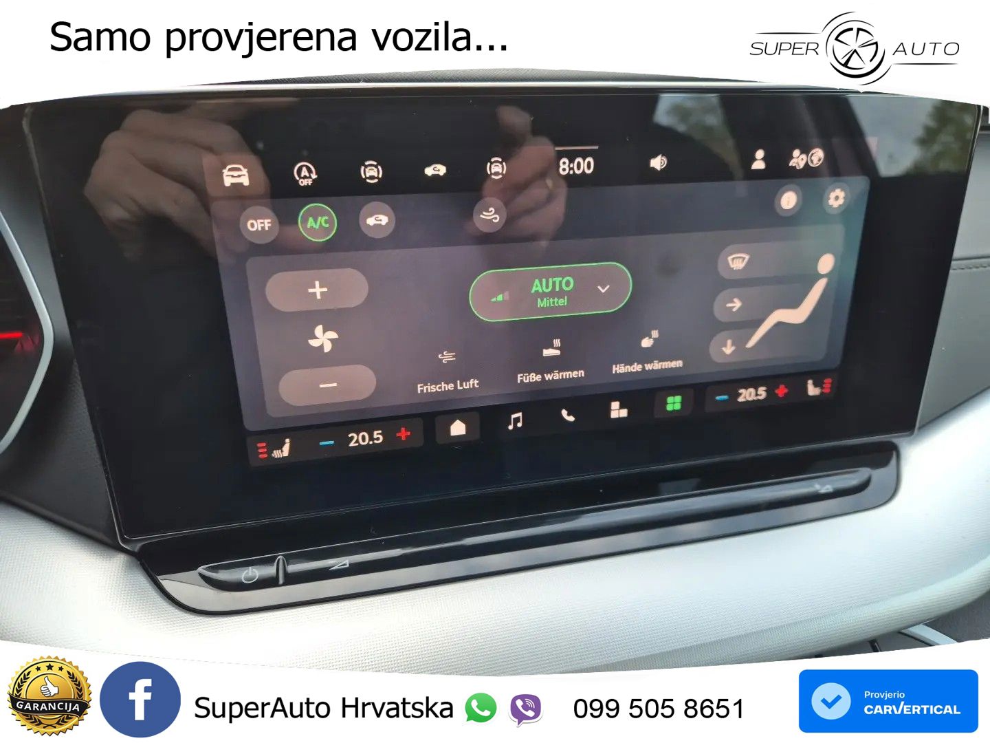 Škoda Octavia Combi 1.5 TSI (150 KS) DSG LED+GR SJED+ACC