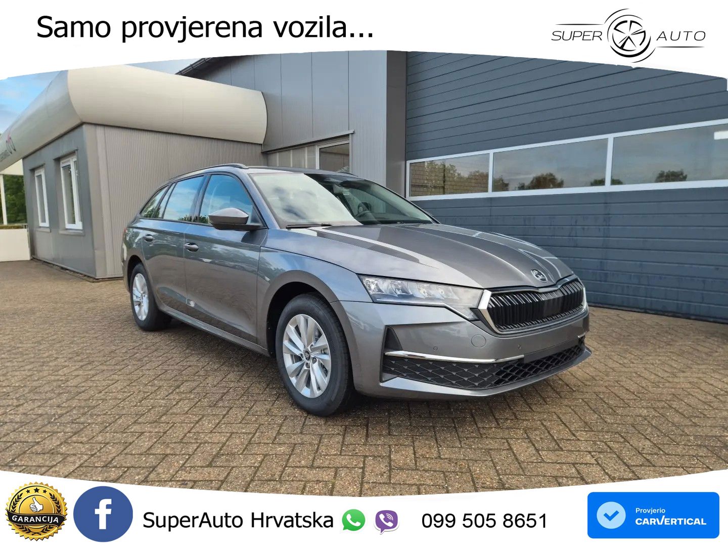 Škoda Octavia Combi 1.5 TSI (150 KS) DSG LED+GR SJED+ACC