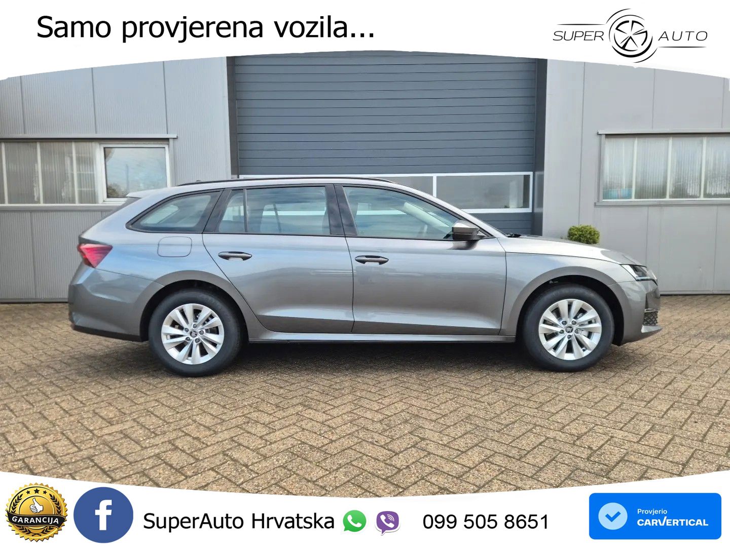 Škoda Octavia Combi 1.5 TSI (150 KS) DSG LED+GR SJED+ACC