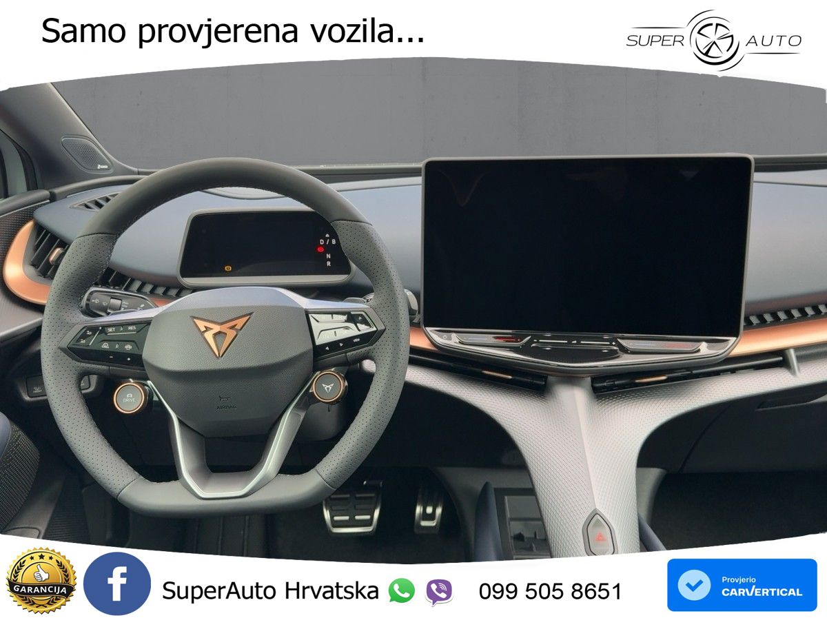 Cupra Tavascan 82 kWh (286 KS) MATRIX+GR SJED+KAM