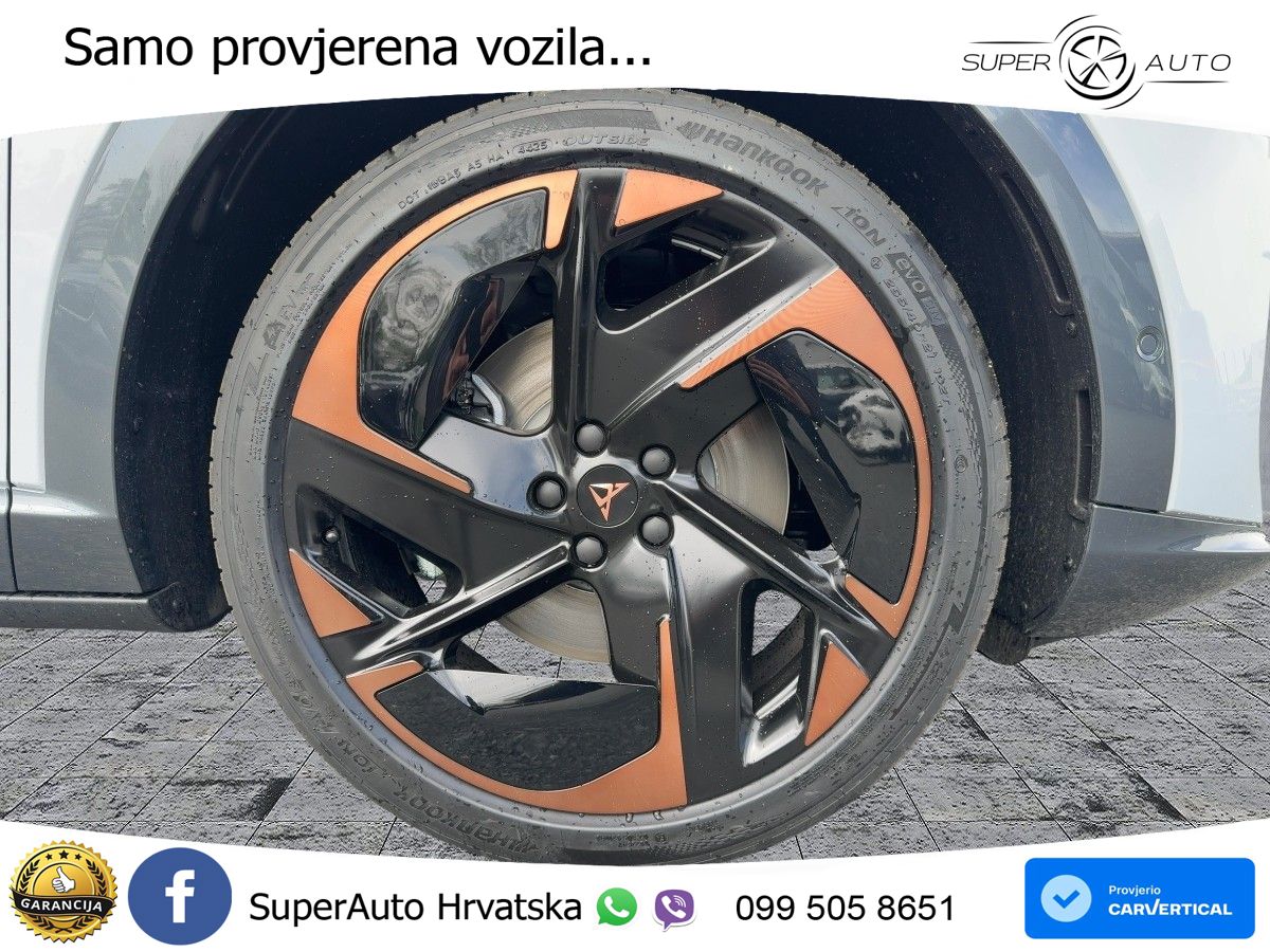 Cupra Tavascan 82 kWh (286 KS) MATRIX+GR SJED+KAM
