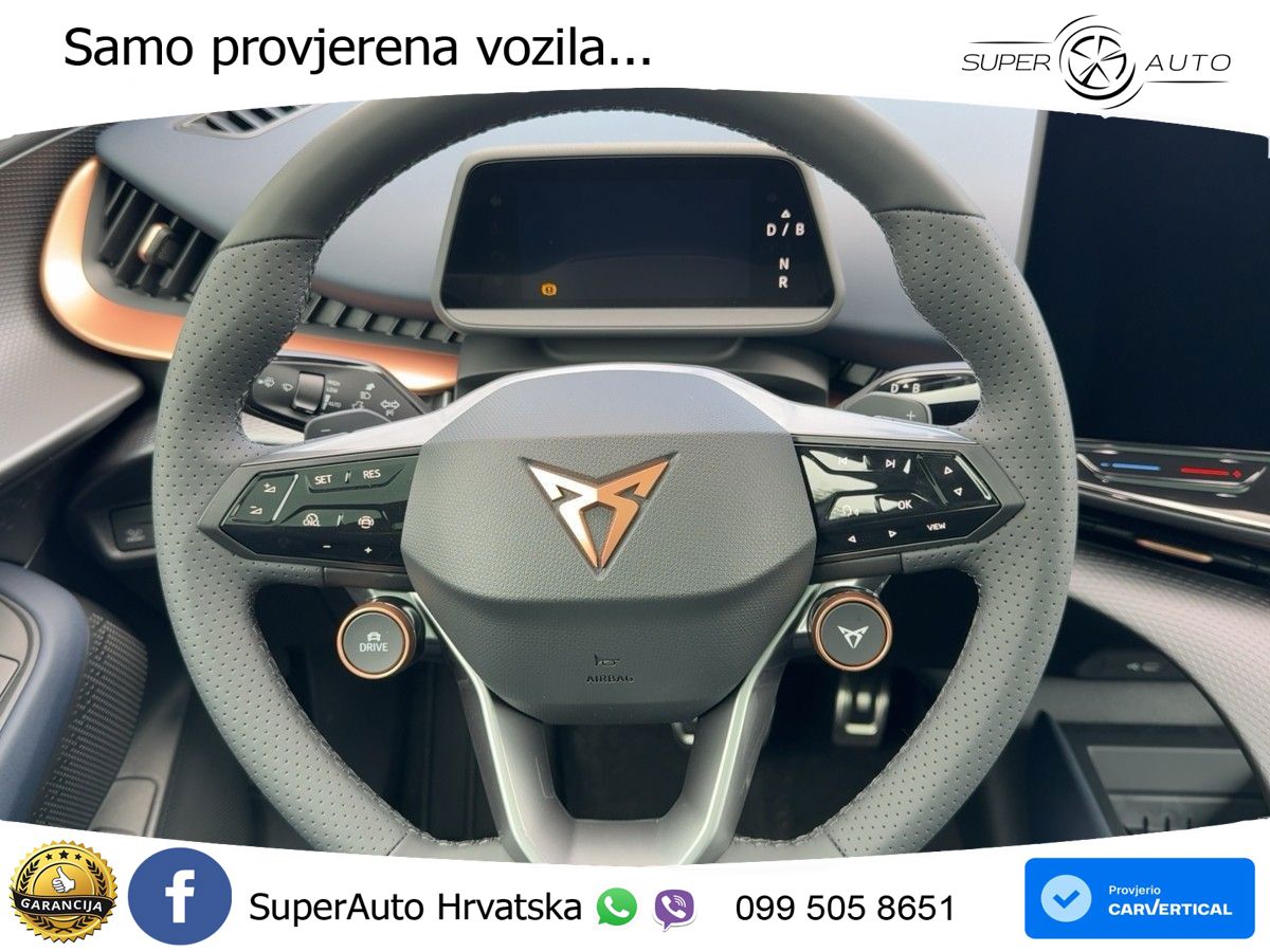 Cupra Tavascan 82 kWh (286 KS) MATRIX+GR SJED+KAM