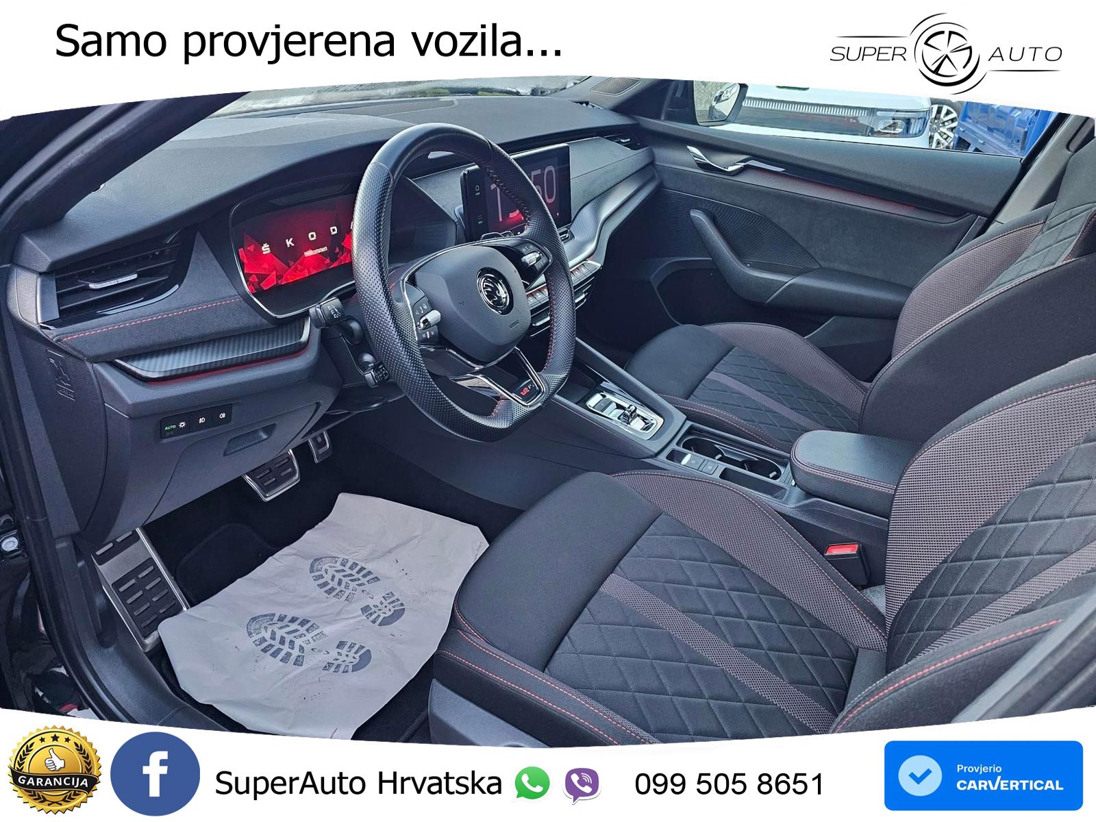 Škoda Octavia Combi RS 2.0 TSI (245 KS) DSG LED+GR SJED+ACC