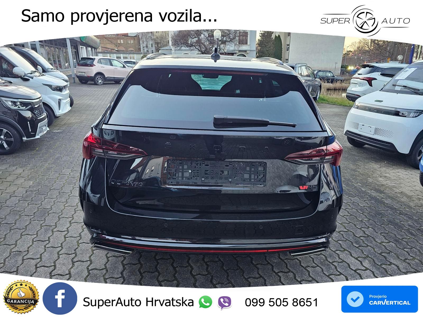 Škoda Octavia Combi RS 2.0 TSI (245 KS) DSG LED+GR SJED+ACC