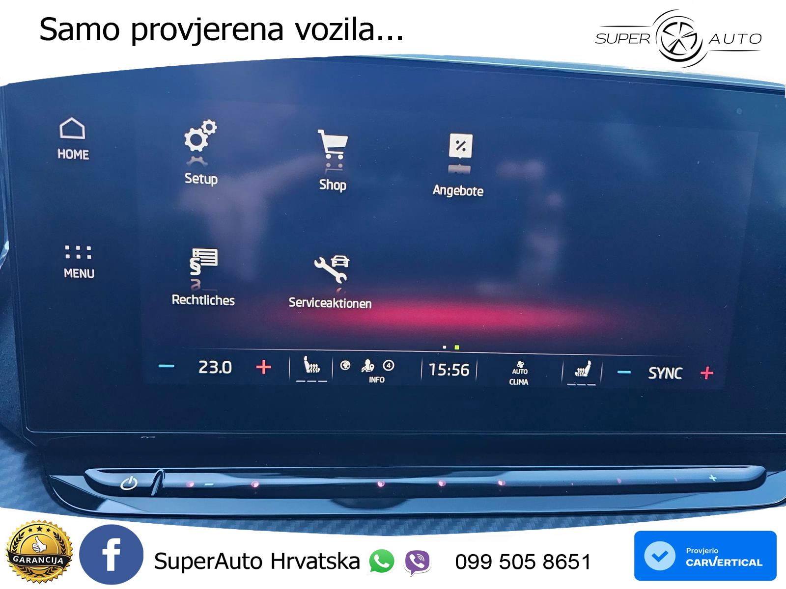 Škoda Octavia Combi RS 2.0 TSI (245 KS) DSG LED+GR SJED+ACC
