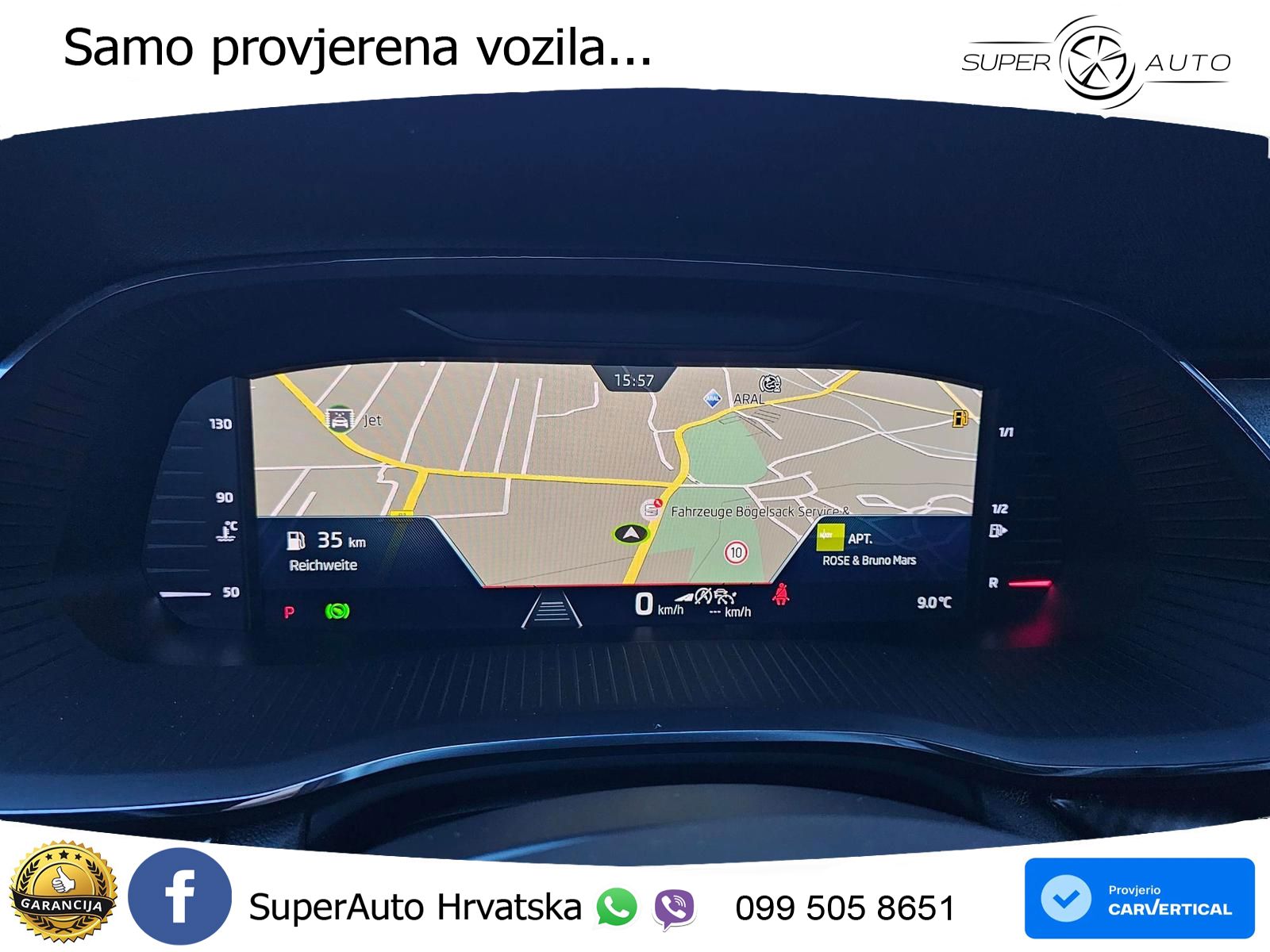 Škoda Octavia Combi RS 2.0 TSI (245 KS) DSG LED+GR SJED+ACC