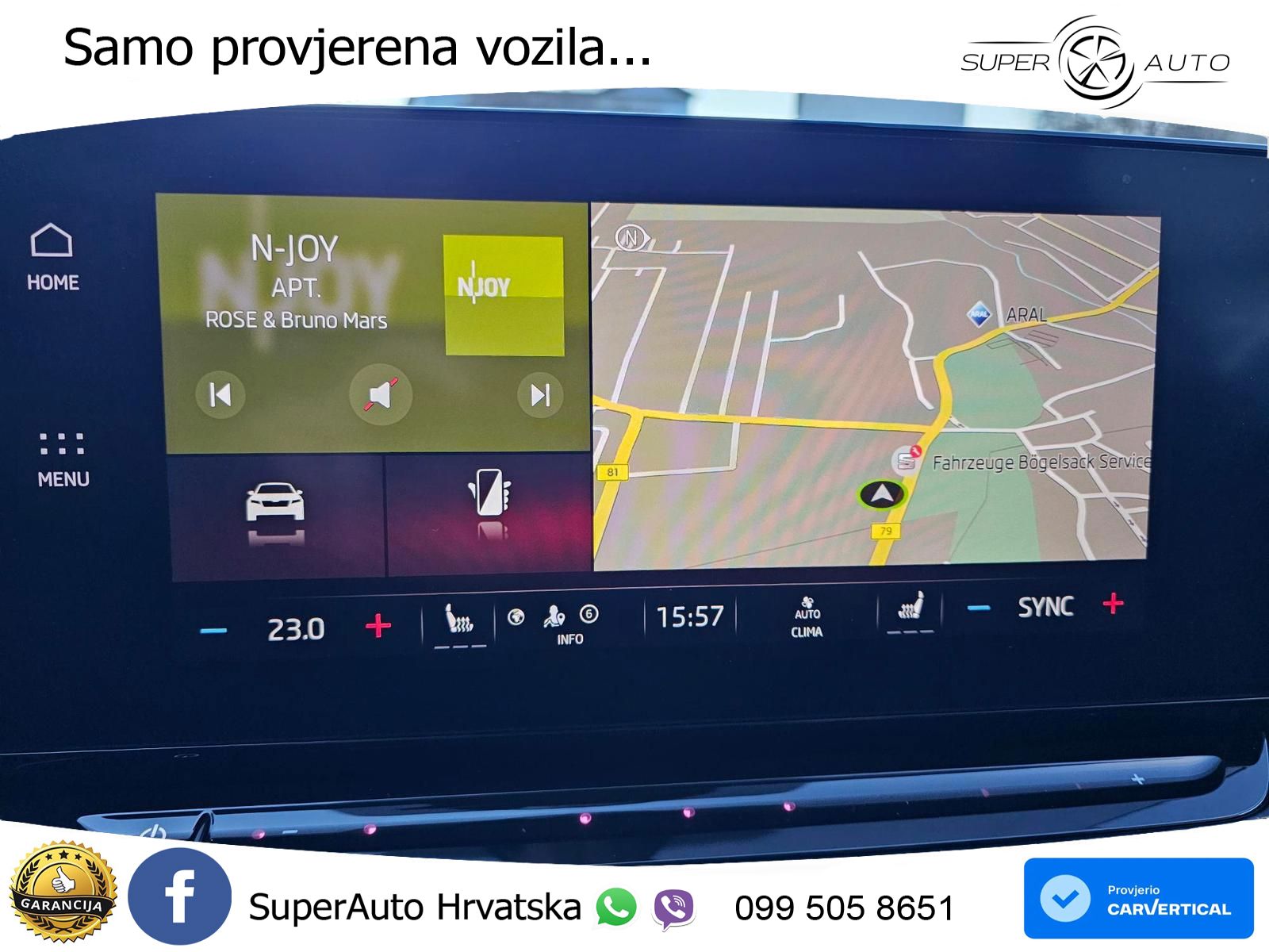 Škoda Octavia Combi RS 2.0 TSI (245 KS) DSG LED+GR SJED+ACC