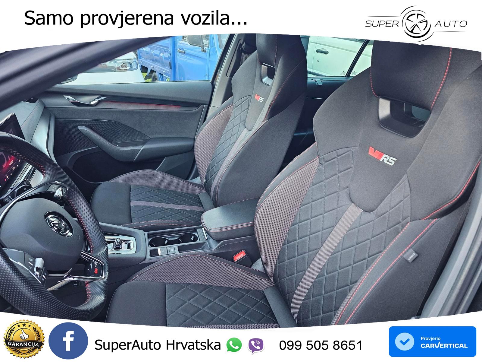 Škoda Octavia Combi RS 2.0 TSI (245 KS) DSG LED+GR SJED+ACC