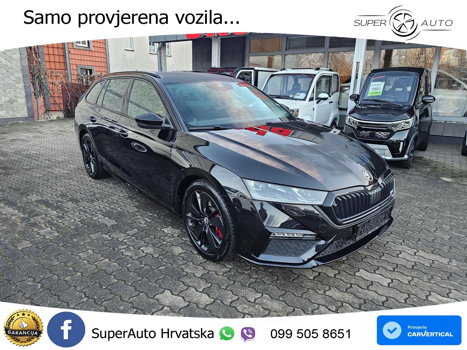 Škoda Octavia Combi RS 2.0 TSI (245 KS) DSG LED+GR SJED+ACC