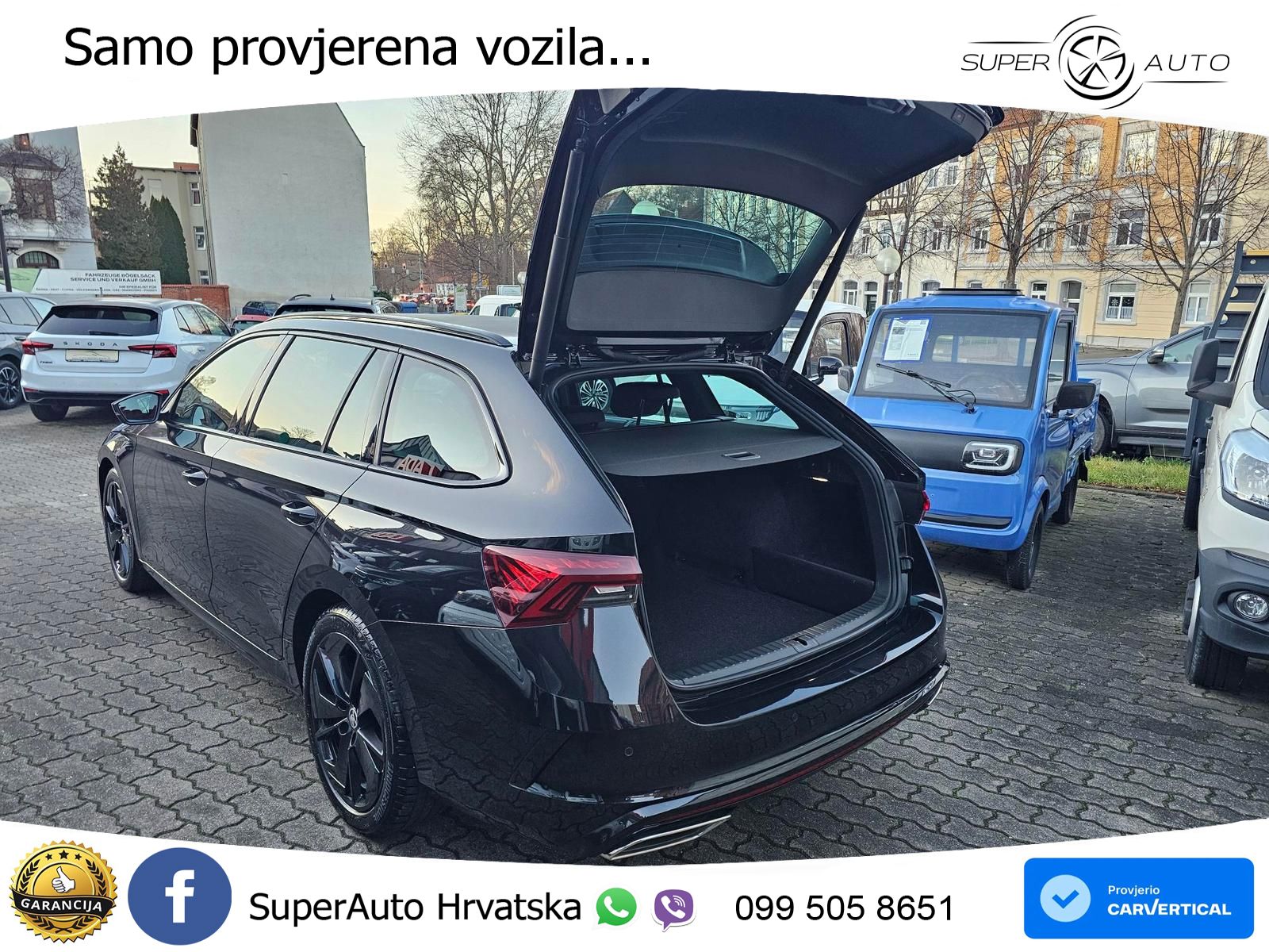 Škoda Octavia Combi RS 2.0 TSI (245 KS) DSG LED+GR SJED+ACC