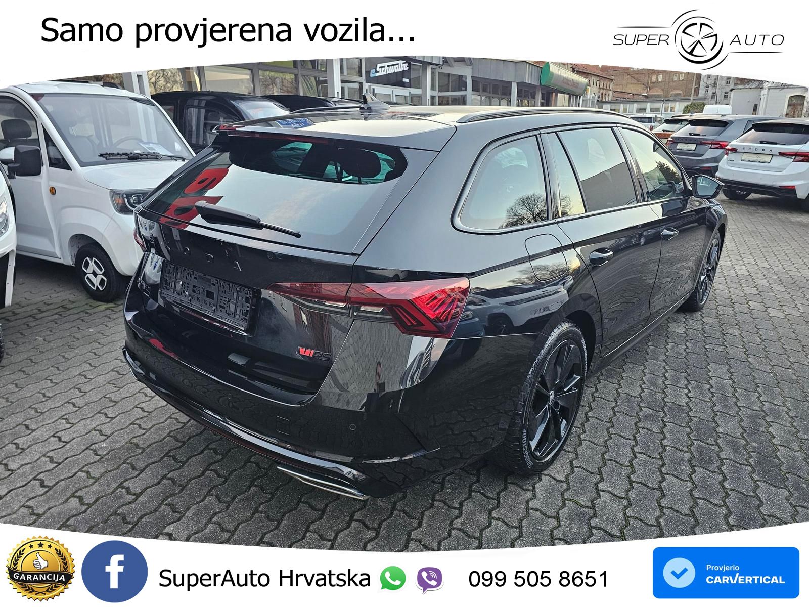 Škoda Octavia Combi RS 2.0 TSI (245 KS) DSG LED+GR SJED+ACC