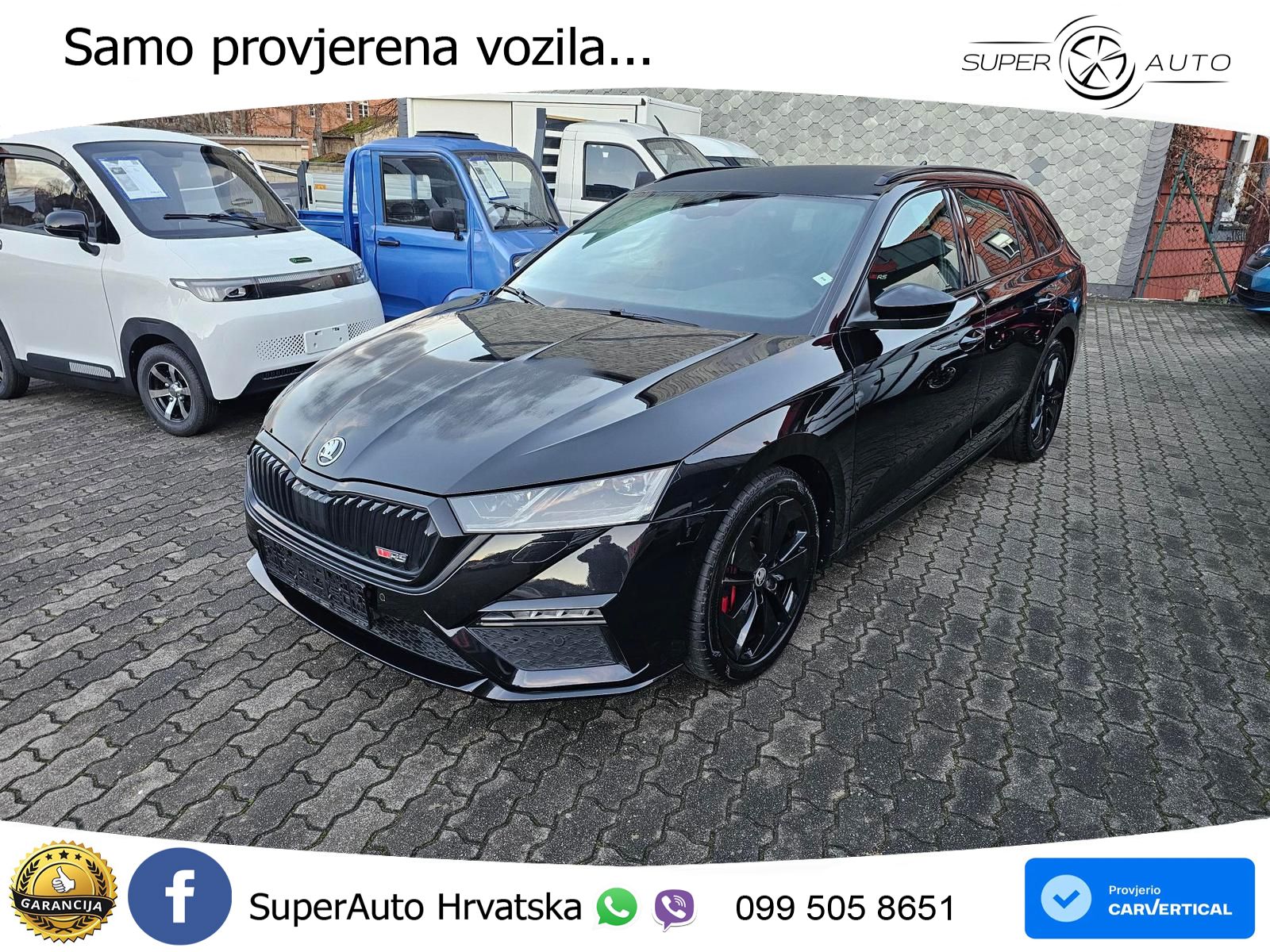 Škoda Octavia Combi RS 2.0 TSI (245 KS) DSG LED+GR SJED+ACC